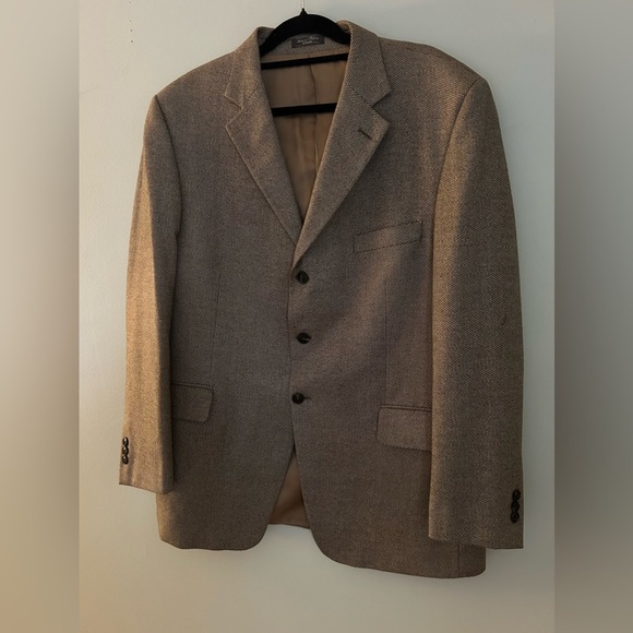 Parisian Silverstone 46R Mens Blazer Jacket 3-Button 100% Laine Wool Sportcoat - Picture 2 of 15